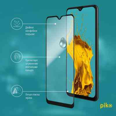 Стекло защитное Piko Full Glue Oppo А12 (black) (1283126503085) Винница