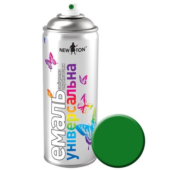 Емаль універсальна 150мл 6029 зелений аерозоль NEW TON Житомир - фото 1