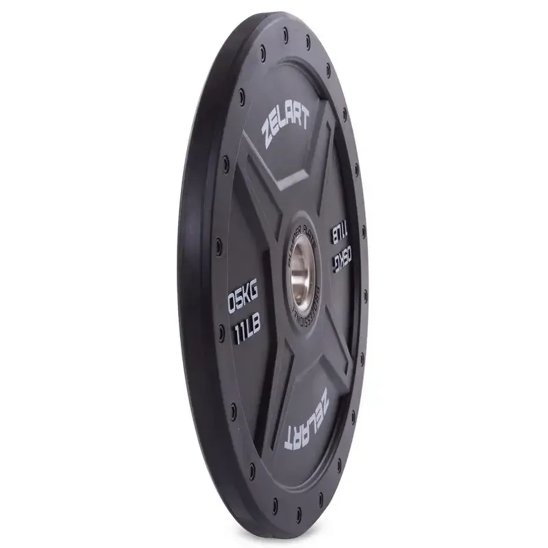 Диск бамперний для кросфіта 5 кг Zelart TA-2258-5 Київ - фото 1