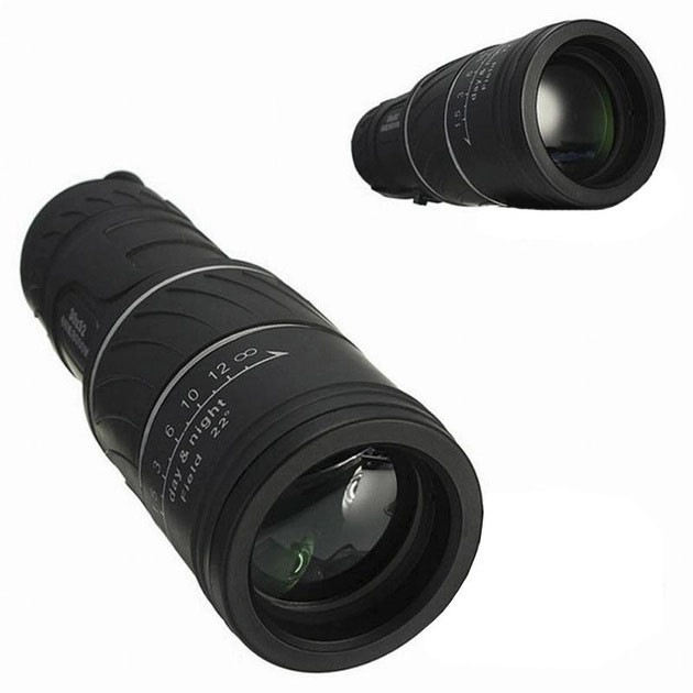 Монокуляр Bushnell 16x52 PowerView монокль, Бушнел, подзорная труба JX-868 с чехлом Киев - изображение 1