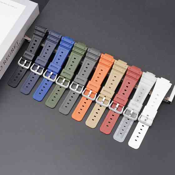 Ремешок для Casio G-Shock GA-2100/2110 Blue SI SBR Киев