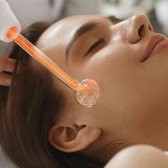 Косметологический дарсонваль + 4 насадки, от сети 220В, LZ 006A / Аппарат по уходу за кожей лица и тела Киев