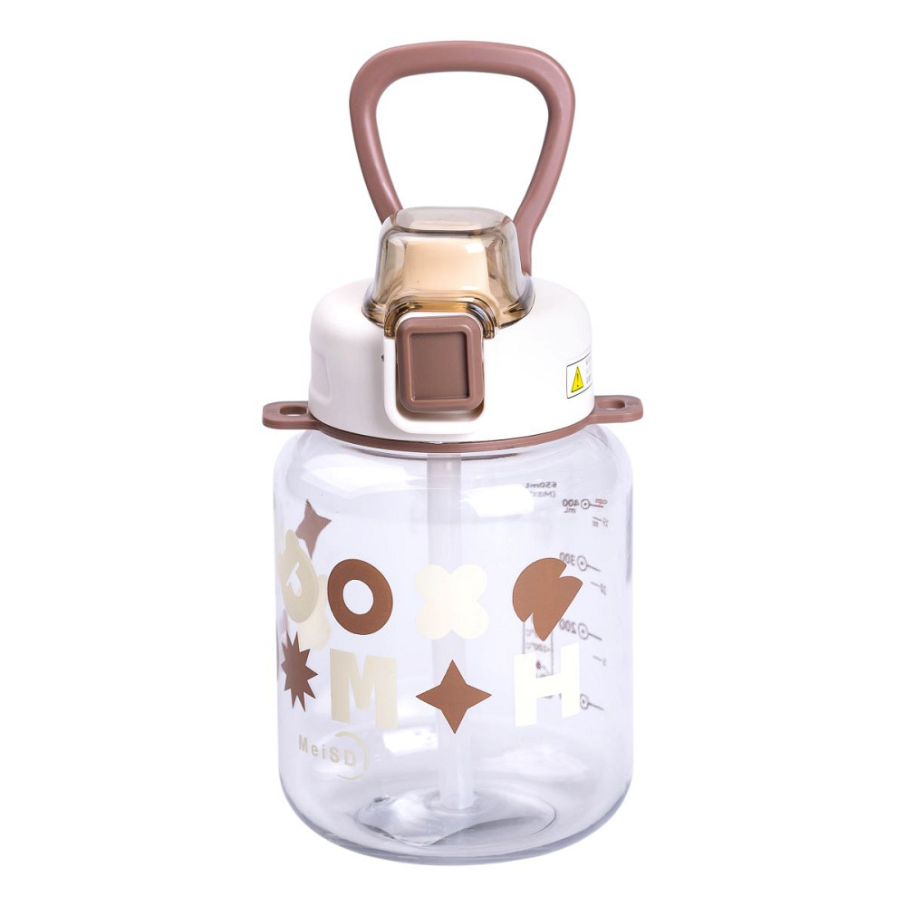 Yiwu Пляшка для води дитяча 650 мл на ремінці пляшечка з трубочкою для дитини для спорту і школ Киев - изображение 3