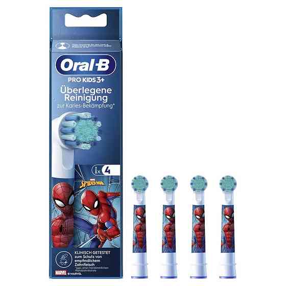 Насадка для зубної електрощітки Braun Oral-B Stages Power Spider Man EB10S (4 шт.) ( 27475 ) Харків