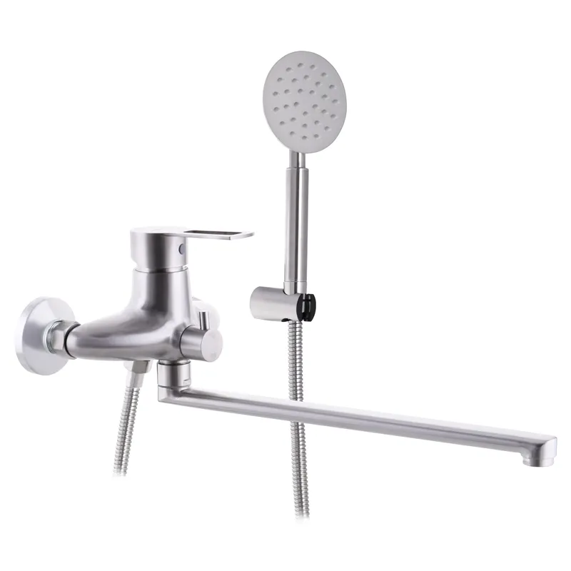 Элитный смеситель для ванны из нержавеющей стали SUS304 Zerix HSB-006 (Euro) – прочность и стиль ZX3160 Харьков - изображение 1