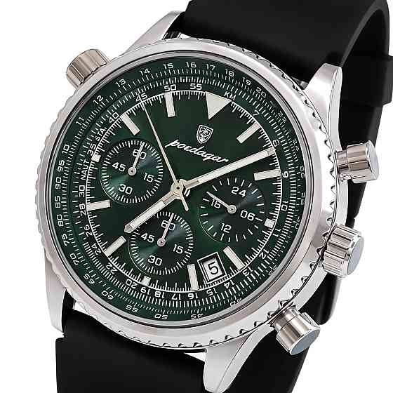 Poedagar Avalon Rubber Black, 2 ремешка Винница