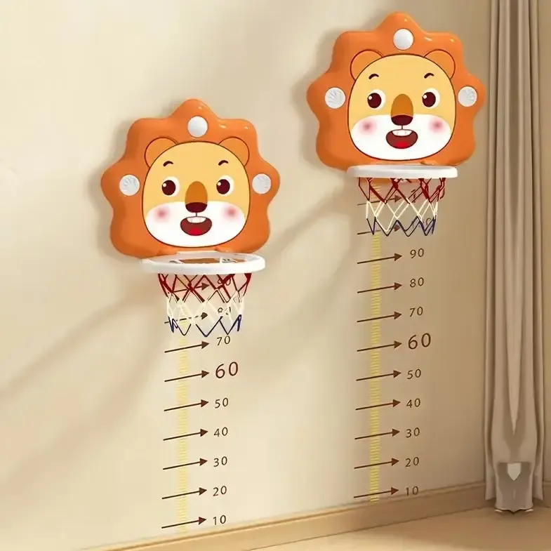 Детский подвесной мини-баскетбольный набор 24х12см Коломыя - изображение 3