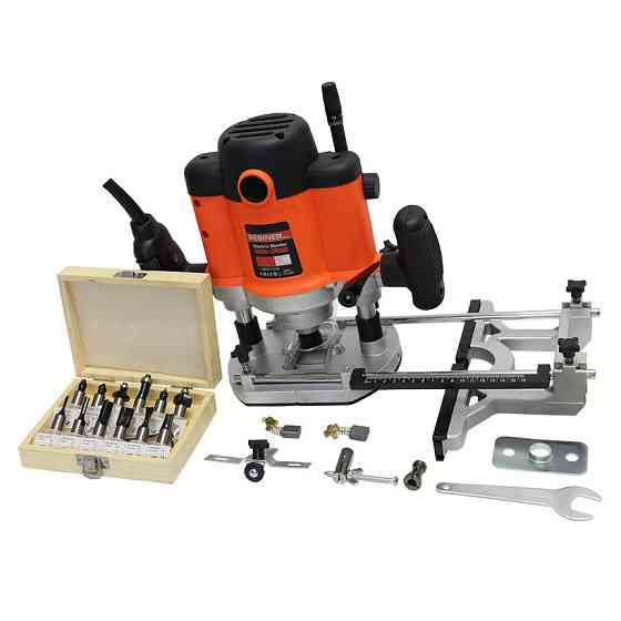 Фрезер Rebiner RER-2550 (2000Вт, цанги 8/12 мм) + набір фрез – Гарантія 36 міс Львів