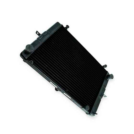 Радіатор охолодження двигуна ГАЗ 3302 2-х рядний старий мідний зразок Мукачево