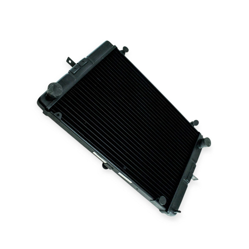 Радіатор охолодження двигуна ГАЗ 3302 2-х рядний старий мідний зразок Мукачево - фото 1