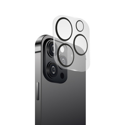 Стекло защитное Intaleo Camera Lens Apple Iphone 15 Pro/15 Pro Max Black (1283126576867) Винница - изображение 2