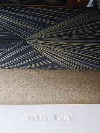 Шпалери вінілові на флізелін AS creation Metropolitan Stories II геометрія золоті промені смуги на чорному 3д Київ