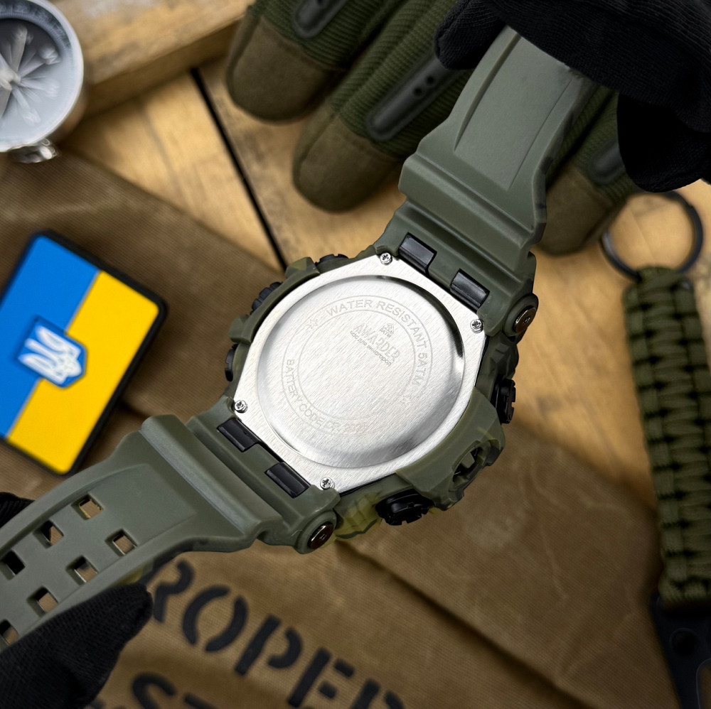 Awarder 004 Тризуб срібло Camo Green Київ - фото 3
