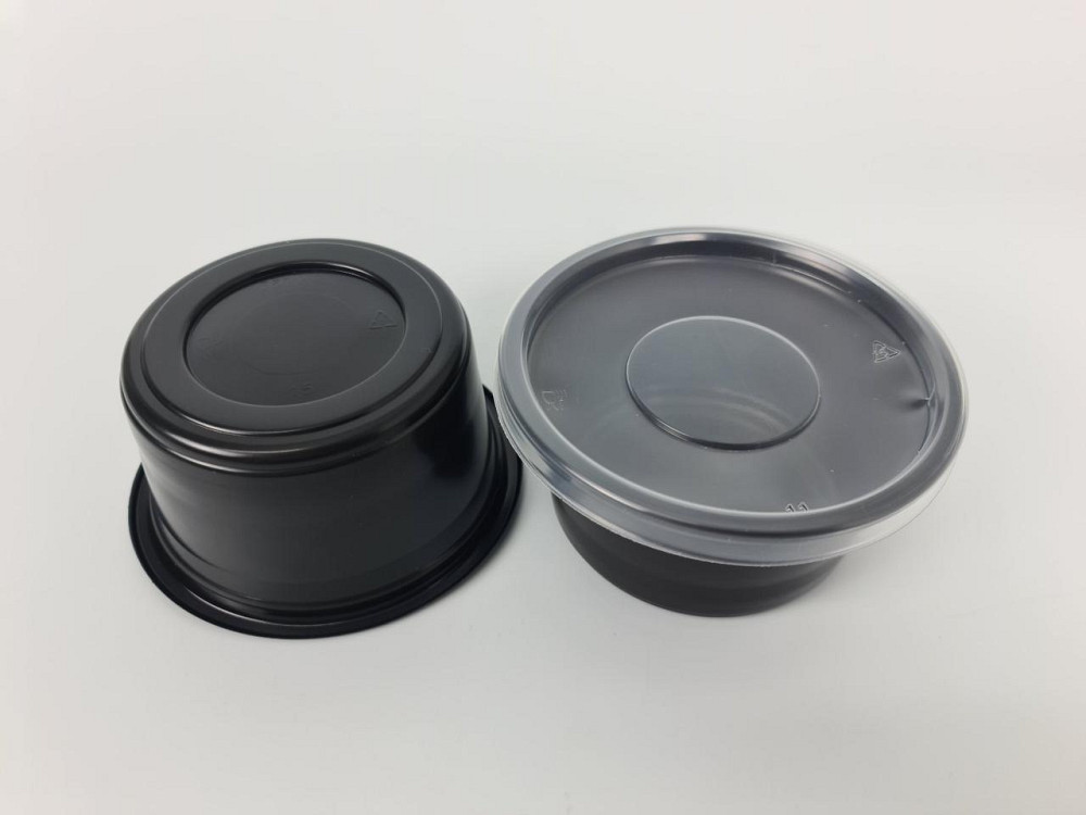 Супник черный гладкий D-115 (350 гр) Андрекс (50 шт) Харьков - изображение 4