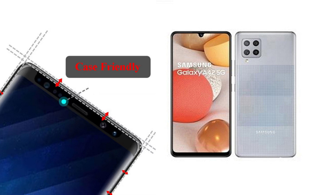 Захисне скло HyperGlass Pro для Samsung Galaxy A42 5G SM-A426B – максимальна чутливість та захист Київ - фото 4