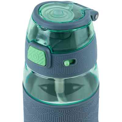Поильник-непроливайка Kite 600 мл, зелено-серая (K24-1201-2) Винница