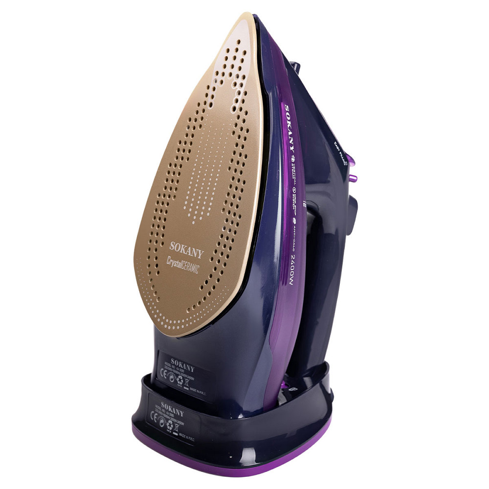 Sokany Ручна бездротова праска для одягу SOKANY професійна парова 2400 Вт HP-UR-2 Киев - изображение 3