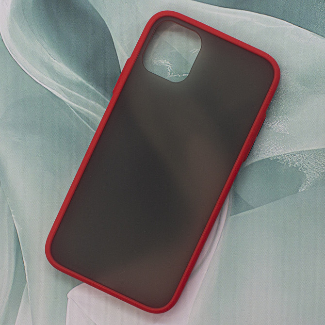Чехол Funda (FULL PROTECTION) for iPhone 11 Red/Black Киев - изображение 1