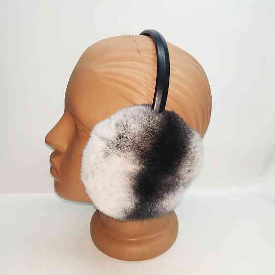 Хутряні навушники жіночі з Rex Шиншиловий Харків