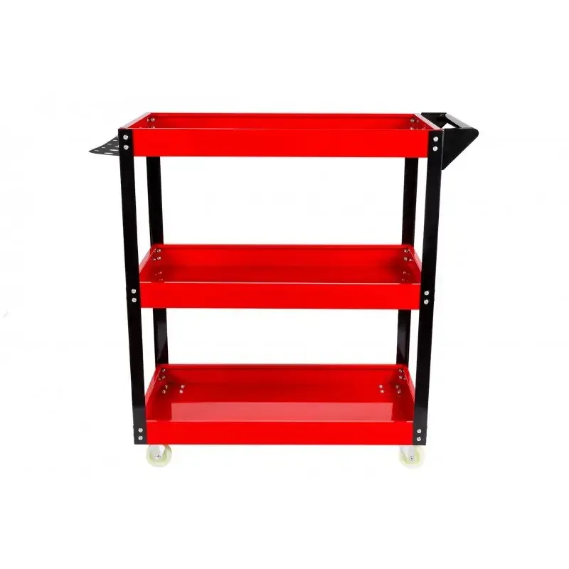 Візок для інструментів MAX MXMTCO2 – 3 полиці, сталева ручка, професійний дизайн Львів - фото 1