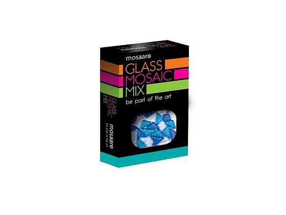 Мозаїка Mosaic mix: blue, white, glitter blue MA5001 ТМ VLADI TOYS Київ