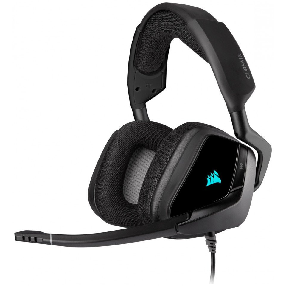 Гарнитура Corsair Void RGB Elite USB Premium Gaming Headset with 7.1 Surround Sound Carbon (CA-9011203-EU) ( 25562 ) Харьков - изображение 7