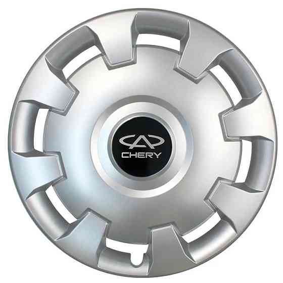 Автомобильные модельные колпаки R14 Chery 206 4шт, SJS, серебряные Киев