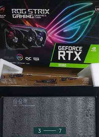 Відеокарта NVIDIA GeForce RTX 3080 10Gb ASUS ROG Strix Київ