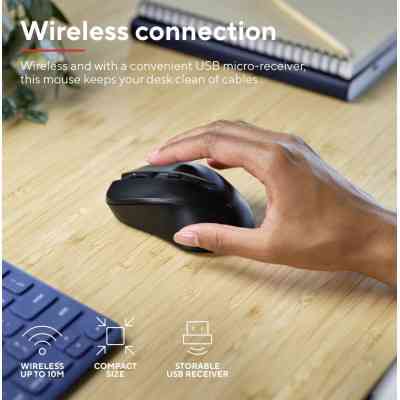 Мышка Trust Mydo Silent Wireless Black (25084) Винница