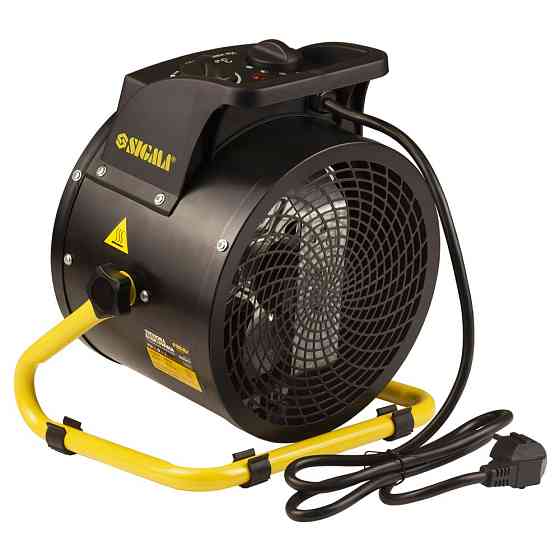 Sigma Электрическая тепловая пушка с керамическим нагревателем 3.0кВт (металл) SIGMA (5359471) Коломыя