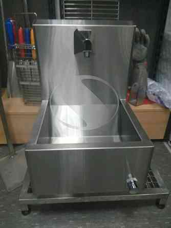 Бесконтактный умывальник из нержавейки Киев