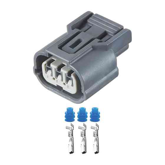 Роз'єм конектор 3-кон., Дхо (Денні Ходові Огни), 6189-0968, 6918-1833, SUMITOMO Японія Acura, Honda Київ