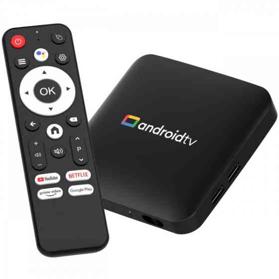 TV Медіаплеєр H96 MAX S905L3 2/16Gb/ Amlogic S905L3/ Android 14/ WiFi 2.4G+5G/LAN:100M/ Київ