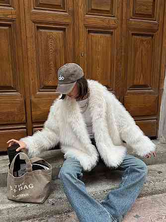 Женская короткая шуба из искусственного меха Одесса