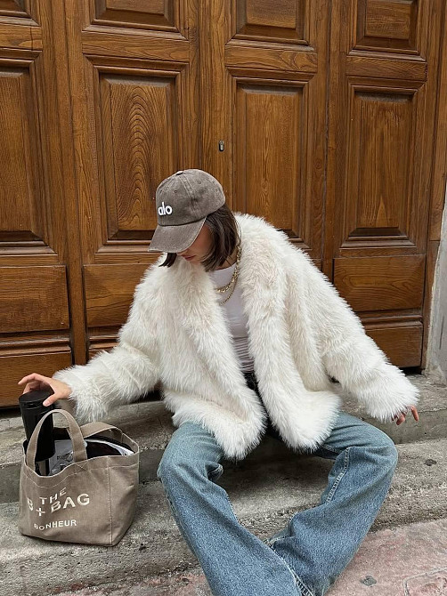 Женская короткая шуба из искусственного меха Одесса - изображение 5