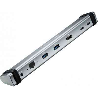 Порт-реплікатор Canyon Docking Station with 7 ports, 2*Type C, Input 100-240V (CNS-TDS06DG) Вінниця
