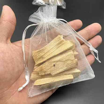 Аромапалочки Пало санто (Palo Santo) 20-22 грам (мішечок), палички для ритуалів, пахощі для релаксу Київ