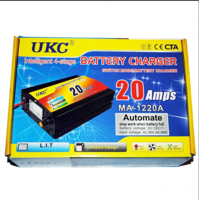 Зарядное устройство UKC MA-1220A 20A  для аккумуляторов Одесса - изображение 1