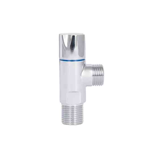 Кран кутовий Thermo Alliance Standart (ручка кругла) з керам.буксою 1/2"Н х 1/2"Н SF342W1515 Київ