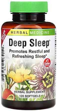 Рослиний комплекс для сну Herbs Etc Deep Sleep, 120 капсул Київ
