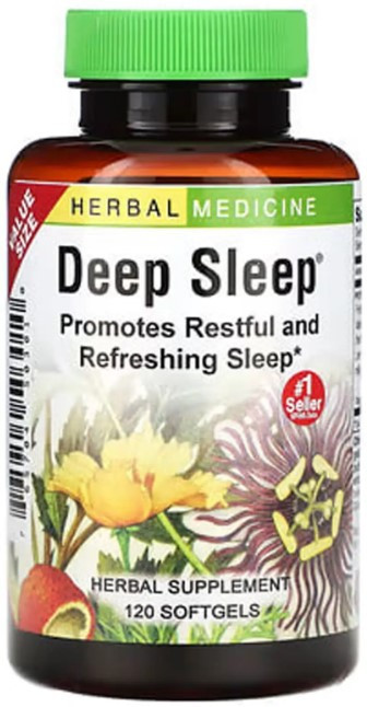 Растительный комплекс для сна Herbs Etc Deep Sleep, 120 капсул Киев - изображение 1