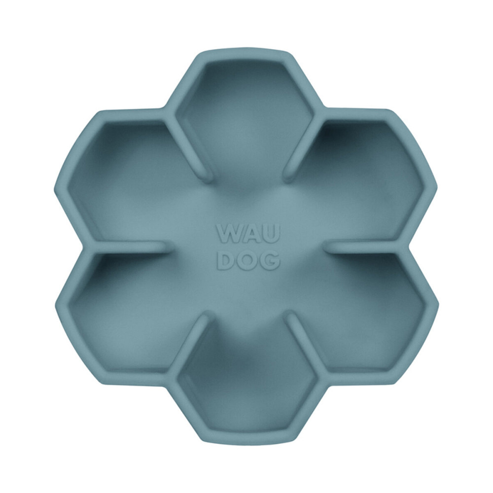 Миска для медленного питания WAUDOG Silicone, 750 мл, серый Киев - изображение 3