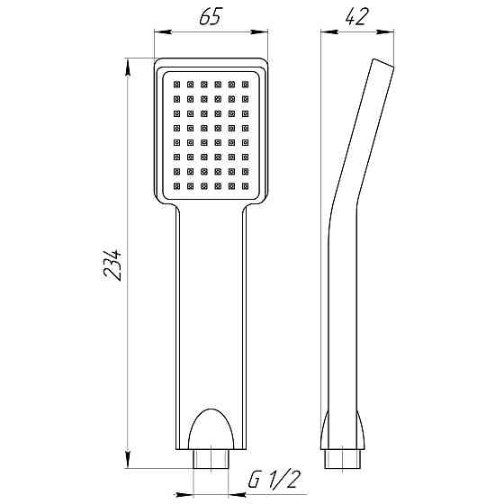 Душова лійка Globus Lux SUS-001PQ Тернопіль