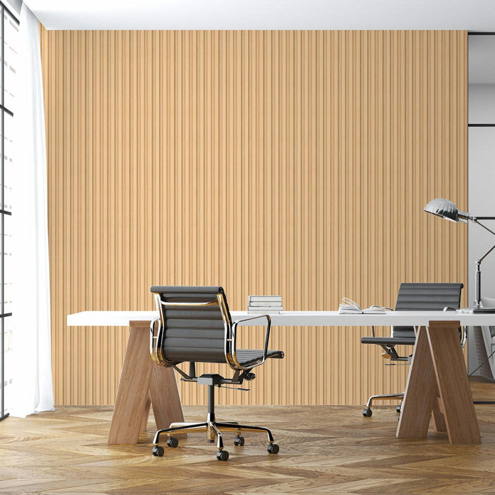 Рейка декоративная WPC стеновая 3000х160х23мм Светлое дерево SW-00002572- Днепр - изображение 7