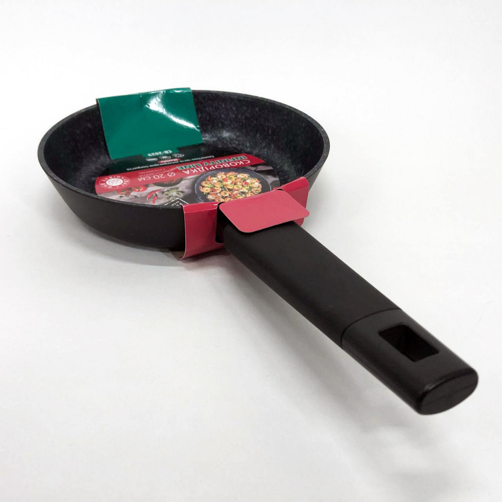 Сковороди з покриттям від пригорання СВ-2029, Сковорода якісна зручна на кухню, Довговічні сковорідки HC-25 Івано-Франківськ - фото 7