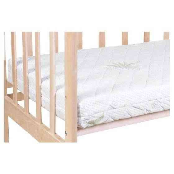 Матрас детский Bamboo беспружинный с двойным кокосовым матом 120*60*12см Children's Dream Белый Кривой Рог