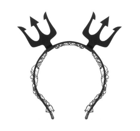 Обруч Хэллоуин one size черный Киев - изображение 1