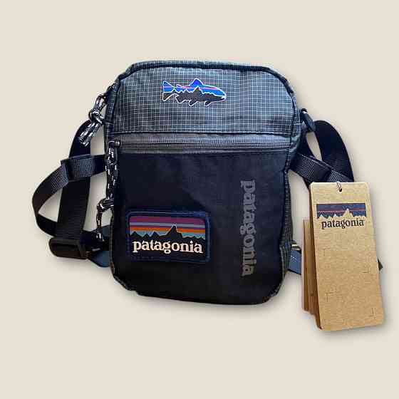 Сумка через плече Patagonia 20/15 чорний Запоріжжя