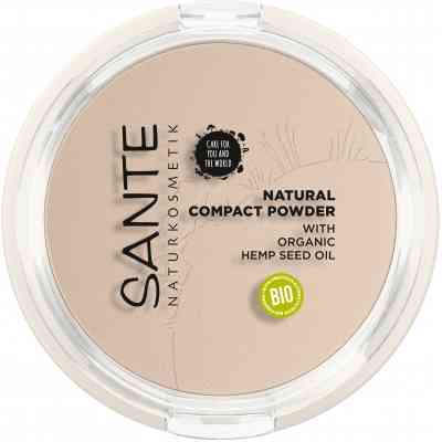 Пудра для лица Sante Natural Compact Powder 01 - Cool Ivory 9 г (4025089085379) Винница