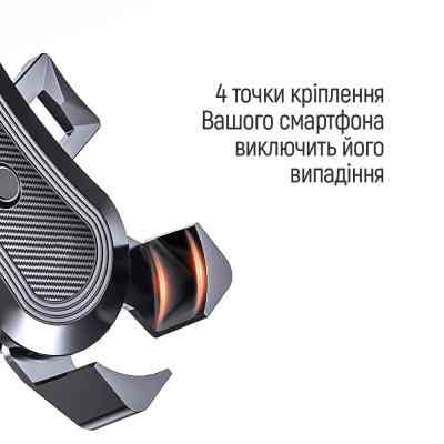 Универсальный автодержатель ColorWay for bicycle Black (CW-BH10-BK) Винница